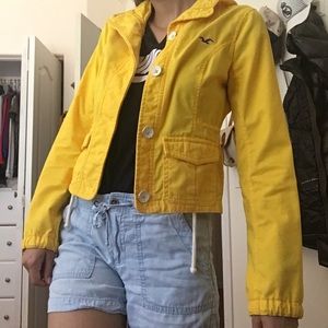 Bright yellow jacket